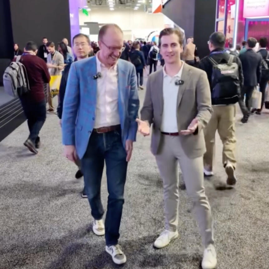 CES Show Floor Walk and Talk with the CTO of Deloitte
